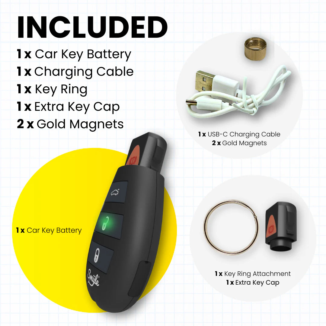 BATERIA SMYLE CAR KEY 510 - - BATERIA SMYLE CAR KEY 510