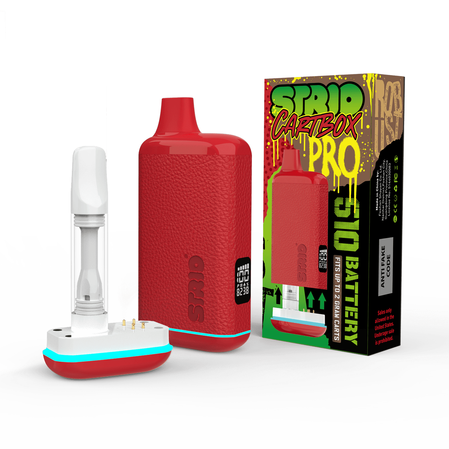 BATERIA STRIO CARTBOX PRO 510 (CUERO)
