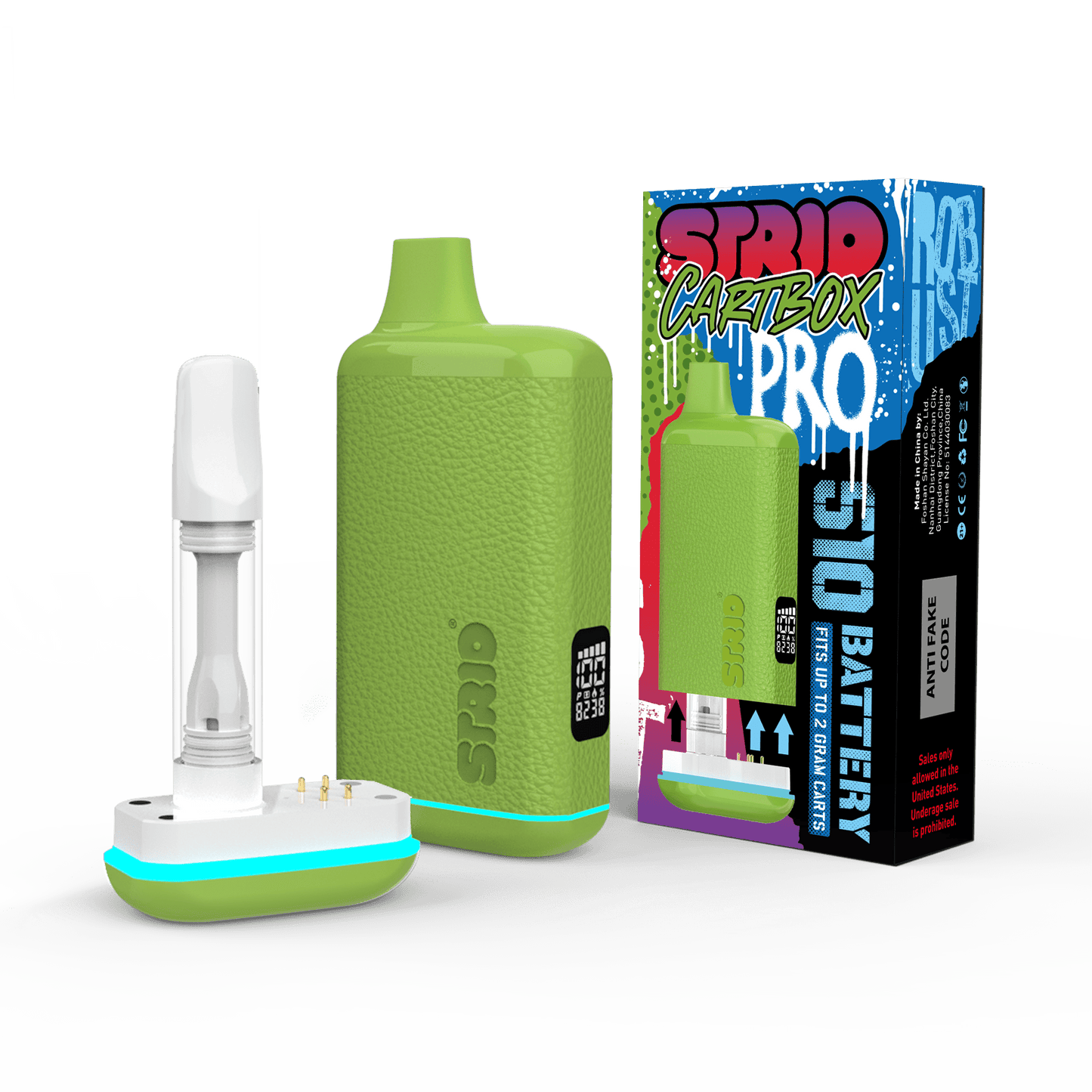 BATERIA STRIO CARTBOX PRO 510 (CUERO)