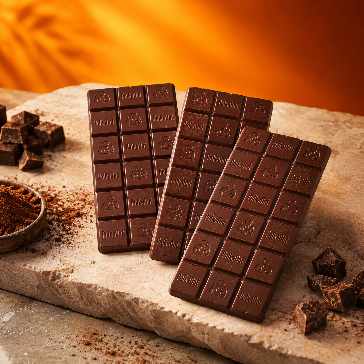 POLKADOT BARRA DE CHOCOLATE (4000 MG)