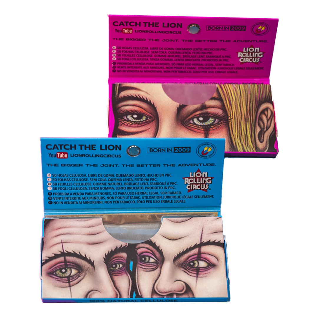 PAPEL LION ROLLING CIRCUS CELULOSA (78 MM) 1.25